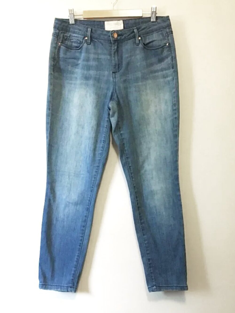 RACHEL Rachel Roy Blue Skinny Jeans Size 29 8 Medium Wash Stretch Denim